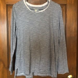 Oversized Striped Long Sleeve